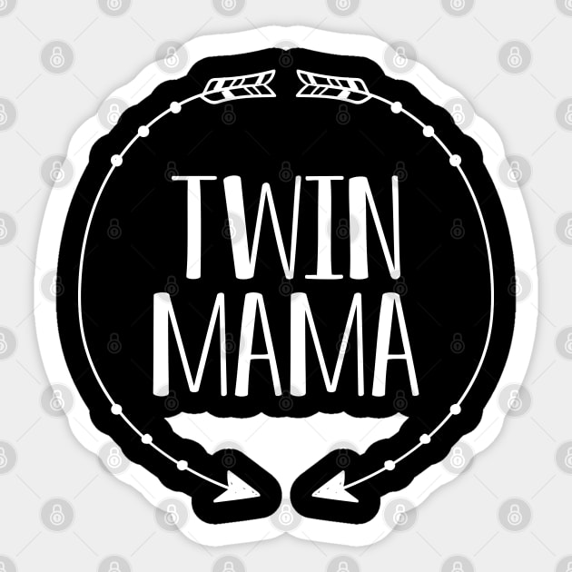 Twin Mama Sticker by KC Happy Shop